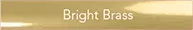 Bright Brass Door Hardware Color Swatch