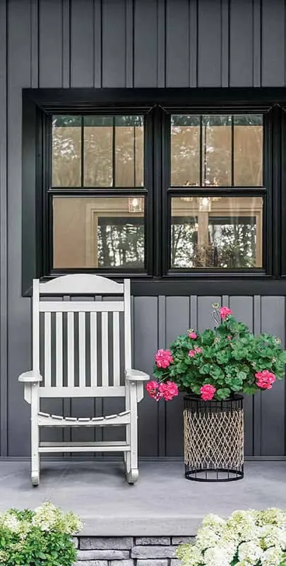 black vinyl replacement windows Versatile Replacement Windows